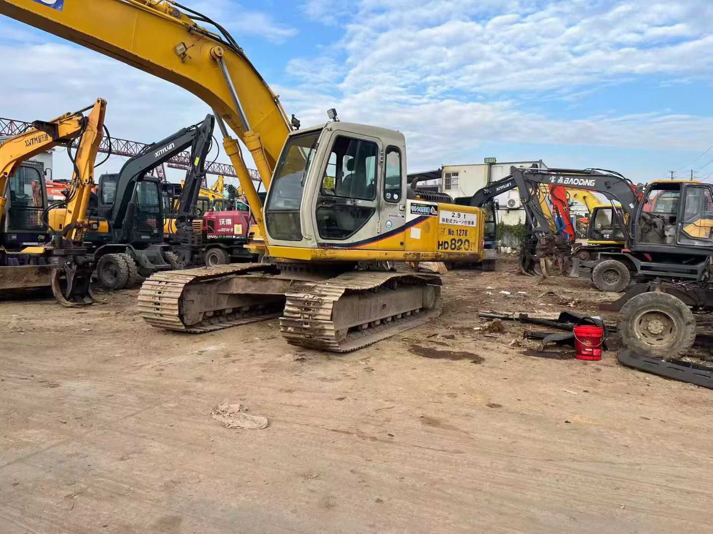 Used Kato HD820 Excavator 2016 Model / 4