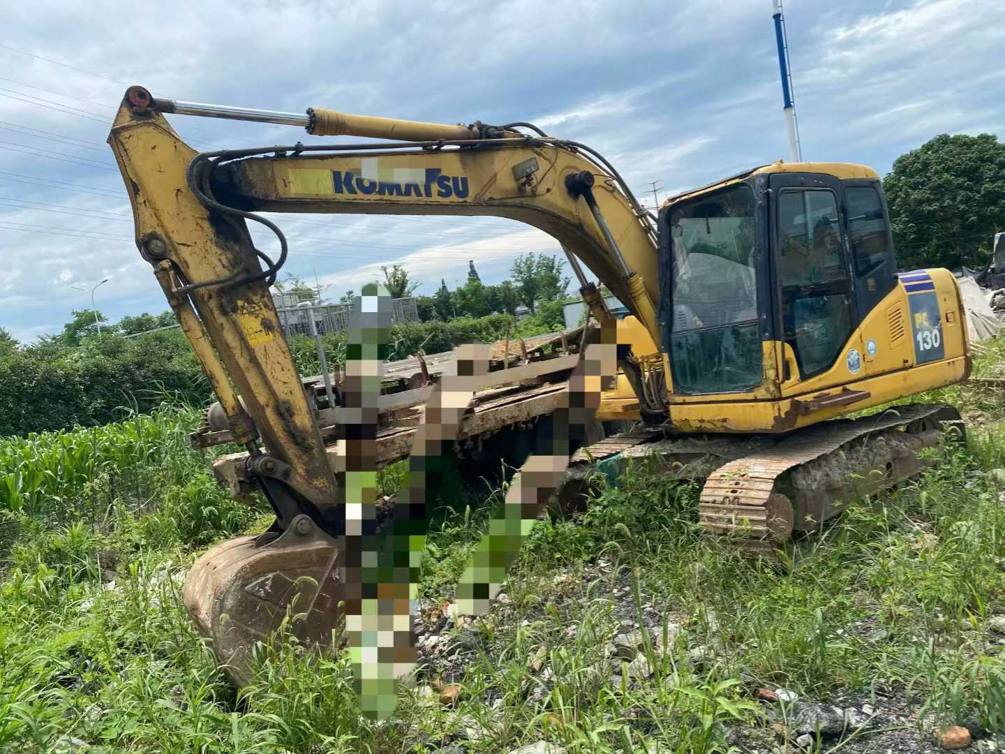 Used Komatsu PC110-7 Excavator 2013 Model / 4