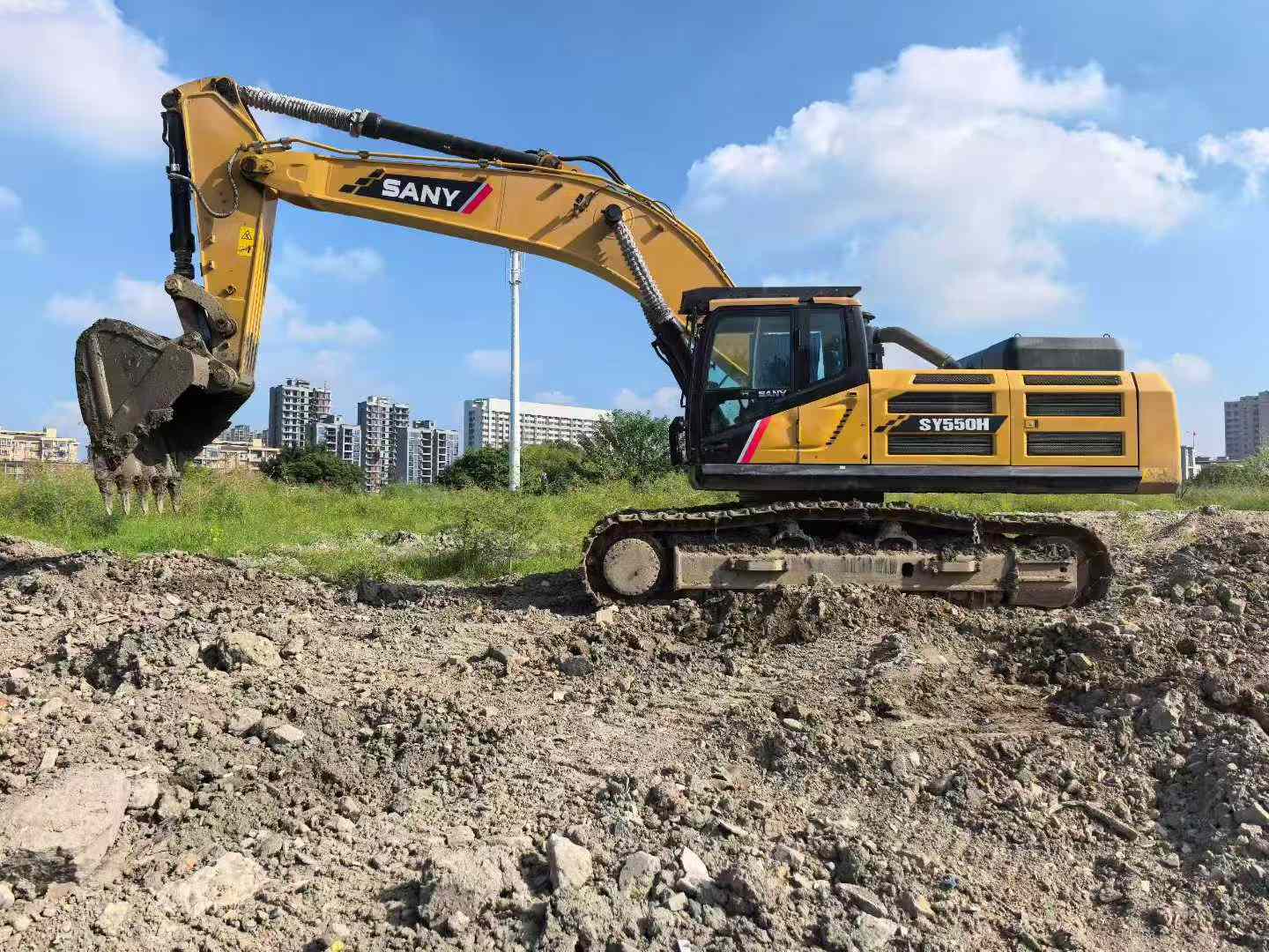 Buy Sany SY55 Used Excavator / 7 Used Sany SY55 Excavator 2022 Model / 7