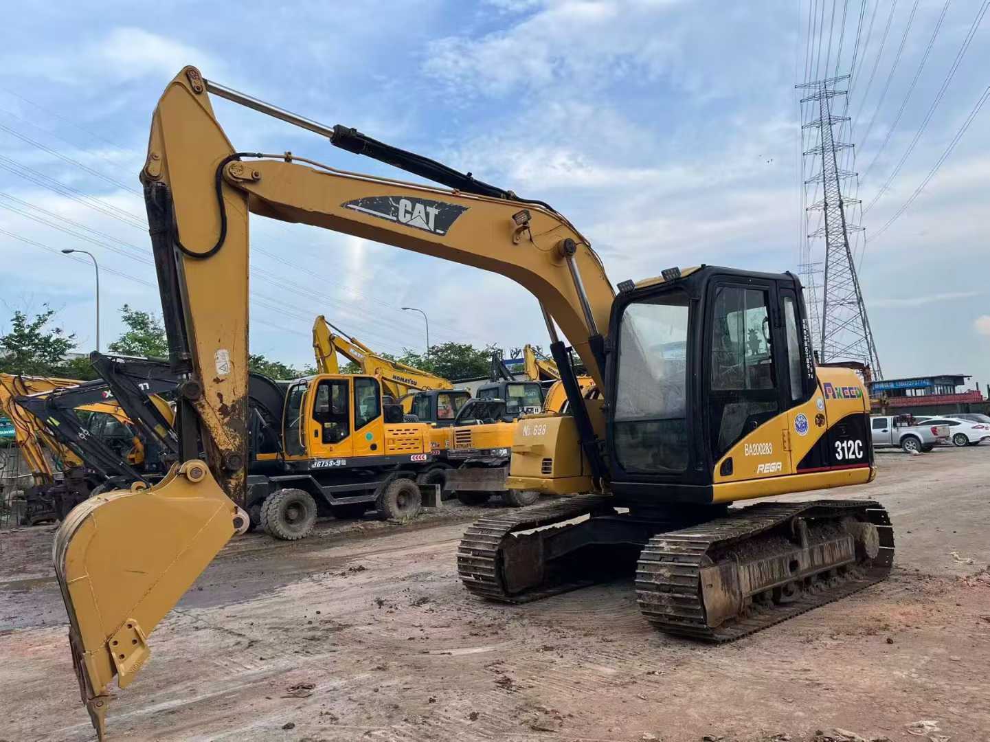 Used Caterpillar 312 Excavator 2016 Model / 6
