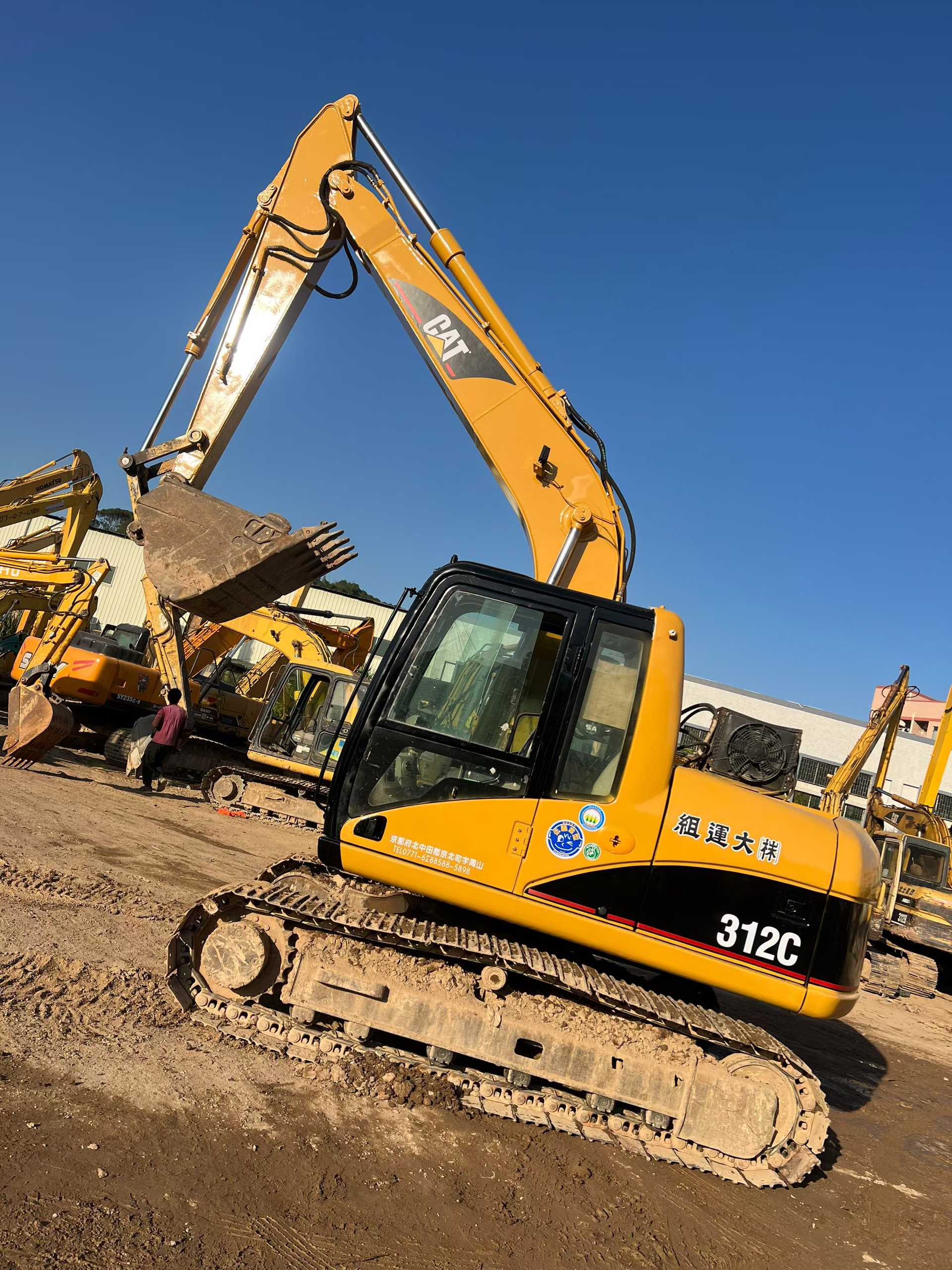 Used Caterpillar 312C Excavator 2016 Model / 3