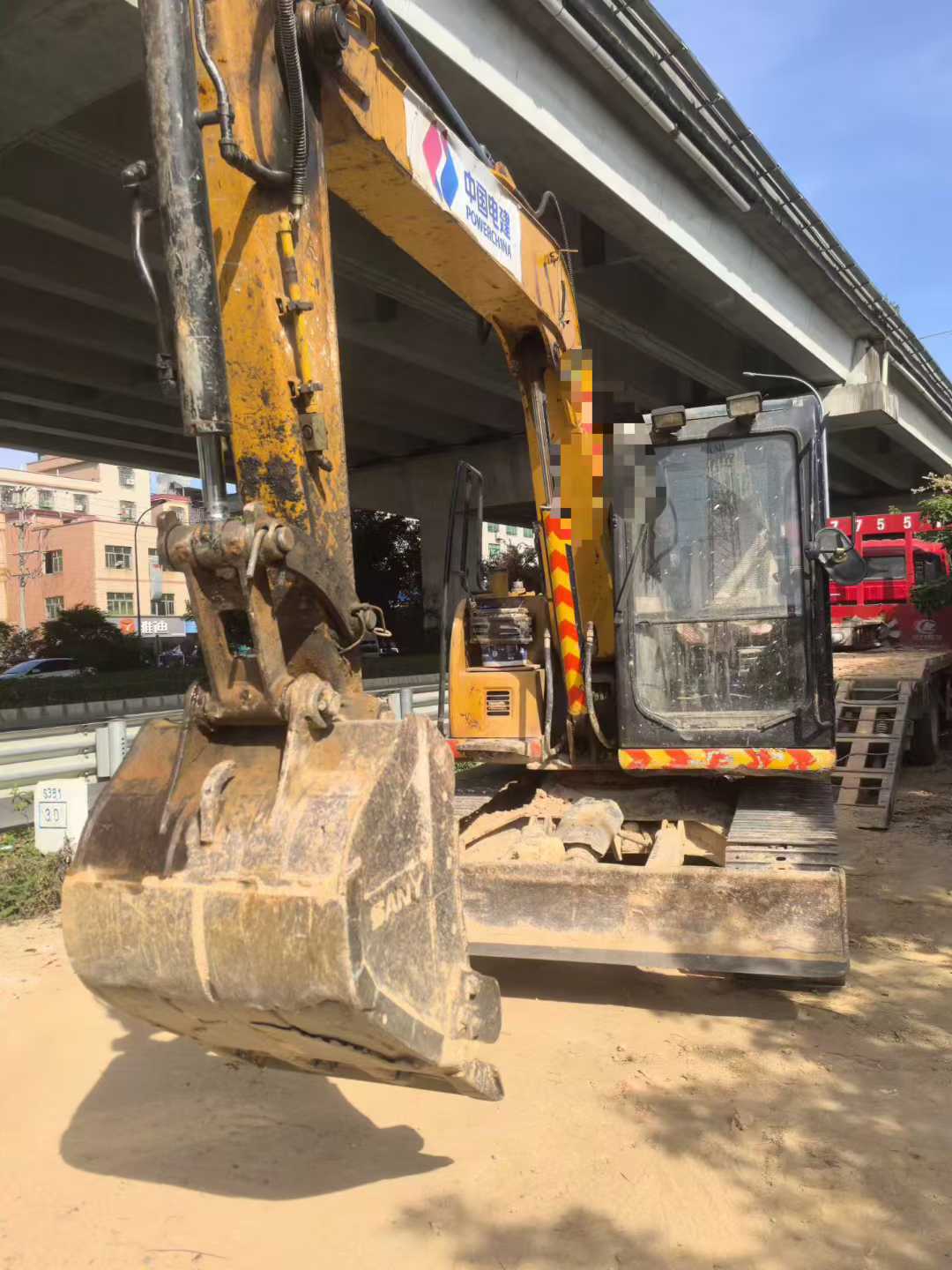 Used Sany SY75 Excavator 2016 Model / 3