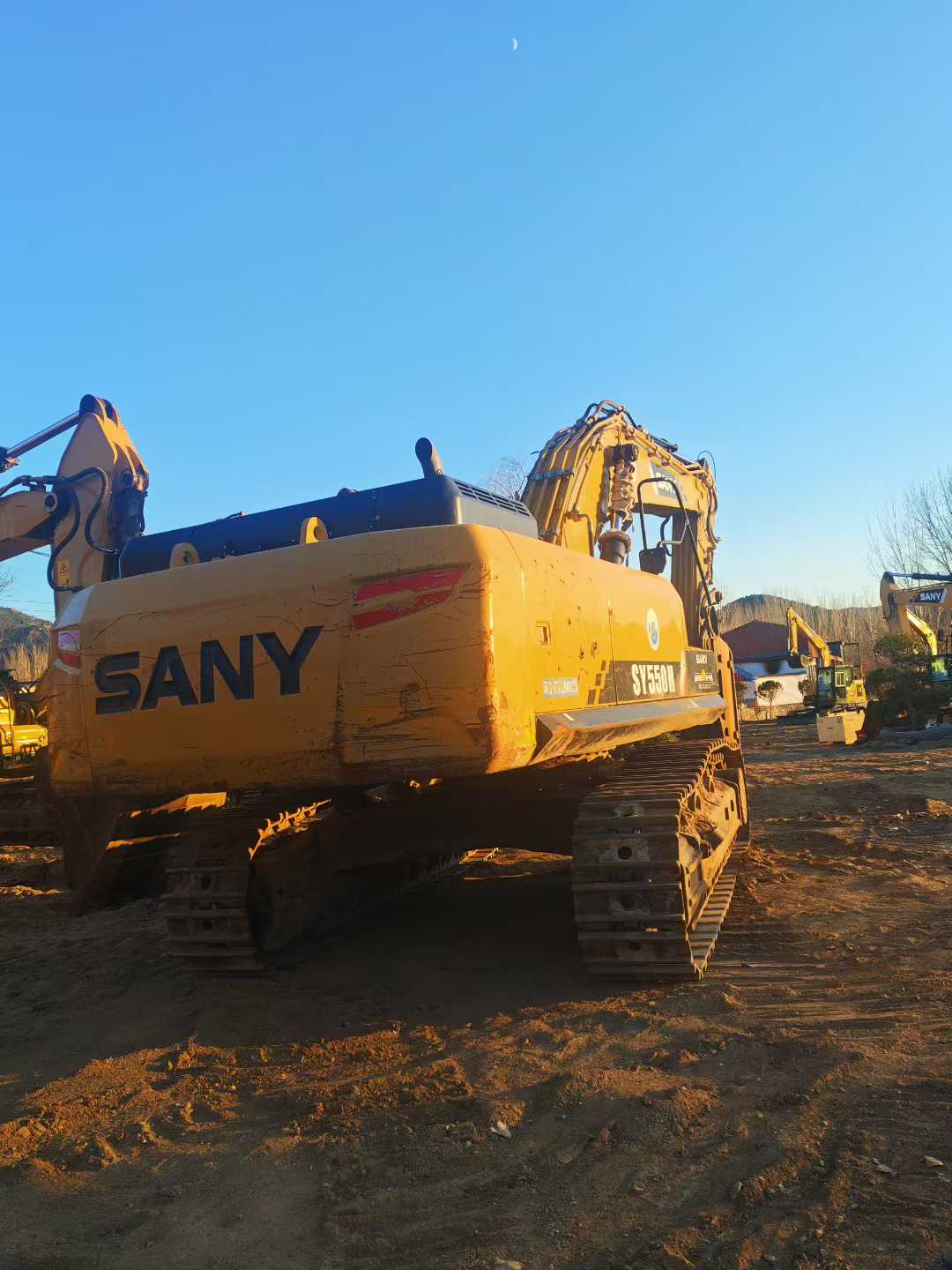 Buy Sany SY55 Used Excavator / 3 Used Sany SY55 Excavator 2020 Model / 3