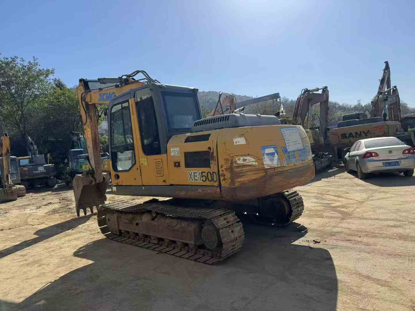 Used XCMG XE135GA Excavator 2017 Model / 6