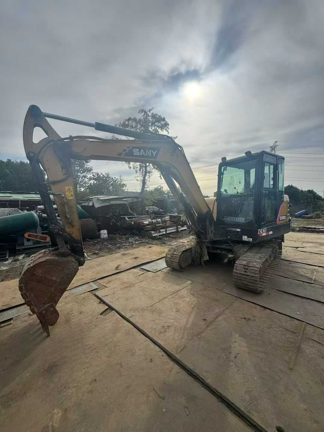 Buy Sany SY60 Used Excavator / 4 Used Sany SY60 Excavator 2020 Model / 4