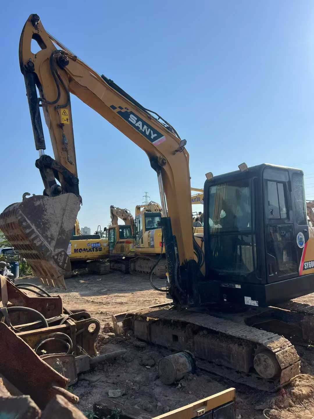 Used Sany SY60C Excavator 2020 Model / 4