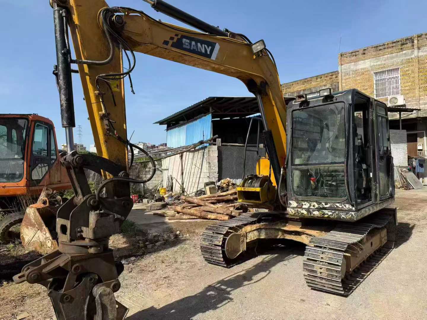 Used Sany SY75 Excavator 2017 Model / 2