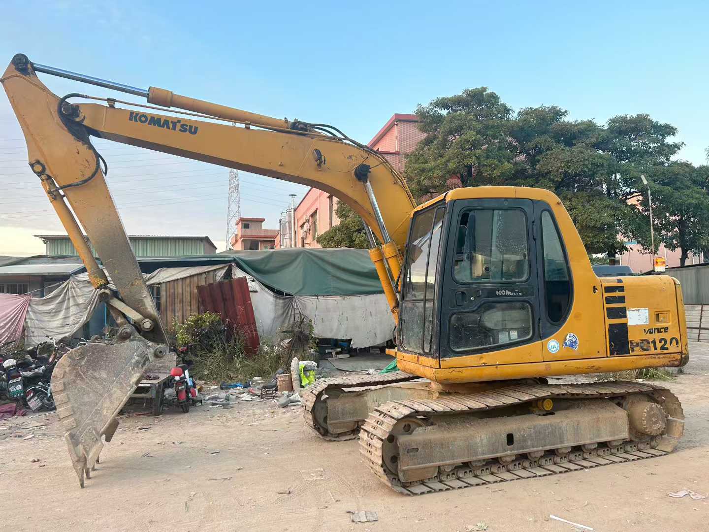 Buy Komatsu PC120-6 Used Excavator / 3 Used Komatsu PC120-6 Excavator 2016 Model / 3