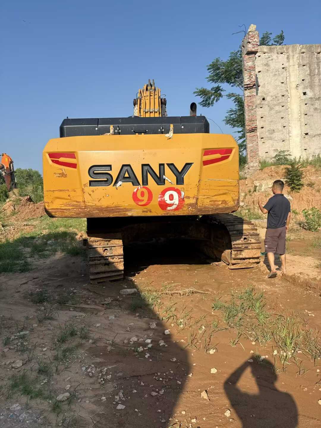 Buy Sany SY55 Used Excavator / 1