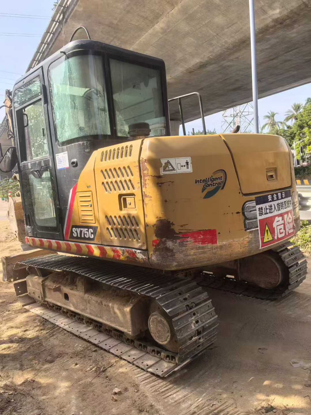 Used Sany SY75 Excavator 2016 Model / 2