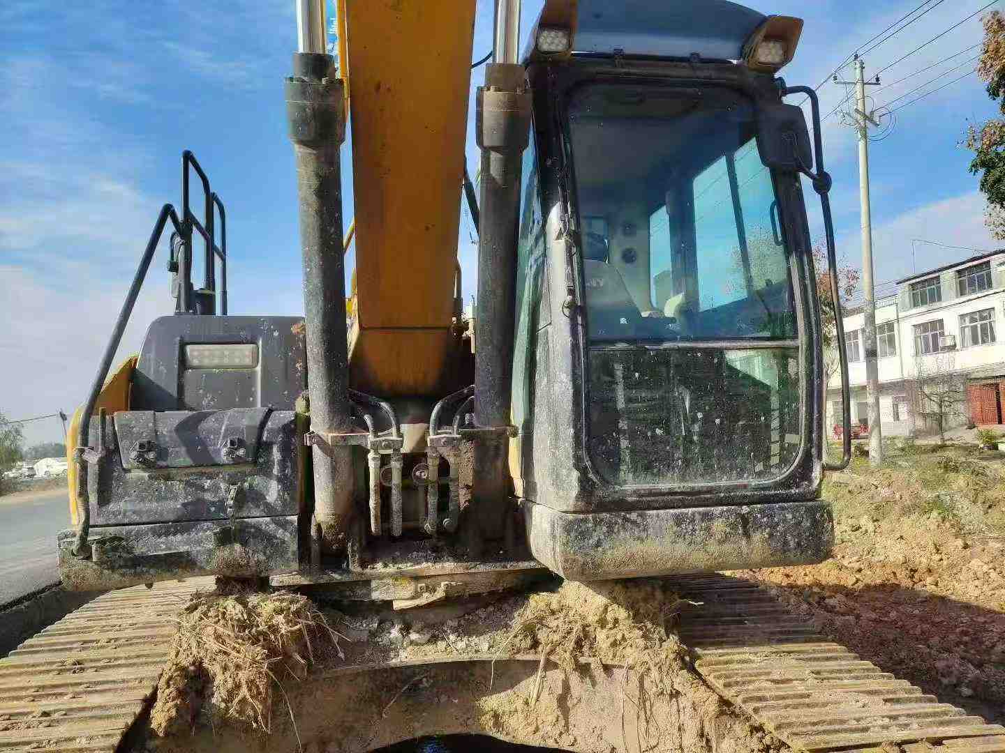 Used Sany SY215W Excavator 2018 Model / 3