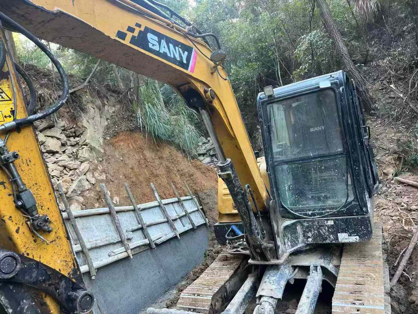 Buy Sany SY60 Used Excavator / 4 Used Sany SY60 Excavator 2021 Model / 4