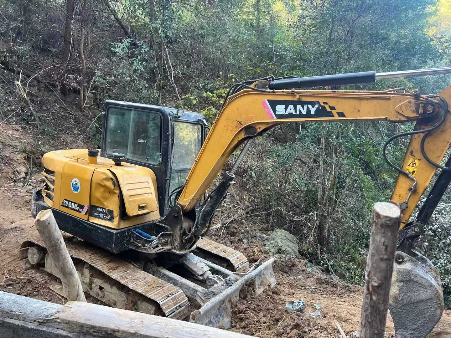 Buy Sany SY60 Used Excavator / 2 Used Sany SY60 Excavator 2021 Model / 2