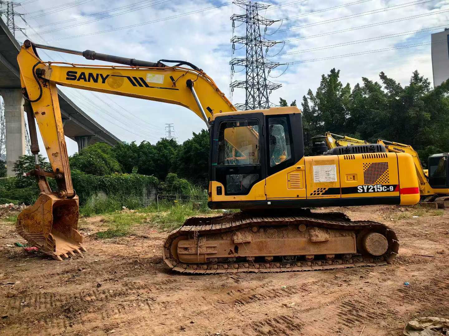 Used Sany SY215C-9 Excavator 2014 Model / 2