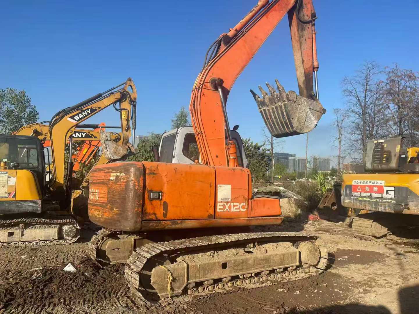Used Hitachi ZX120 Excavator 2016 Model / 9