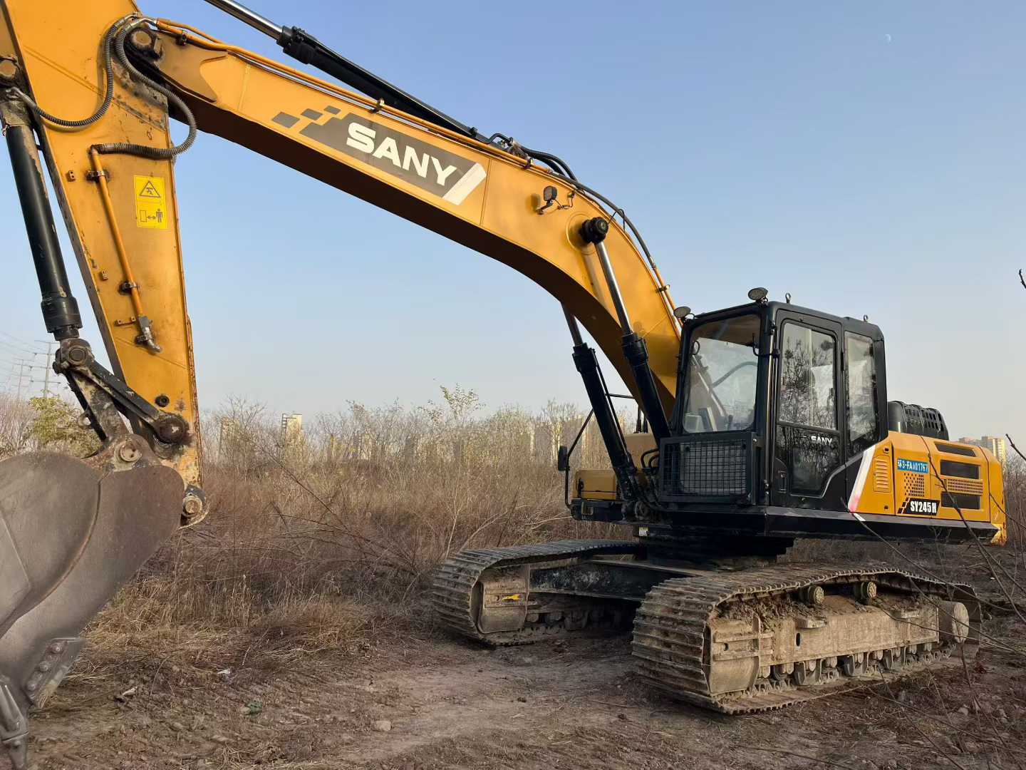 Used Sany SY245H Excavator 2016 Model / 5
