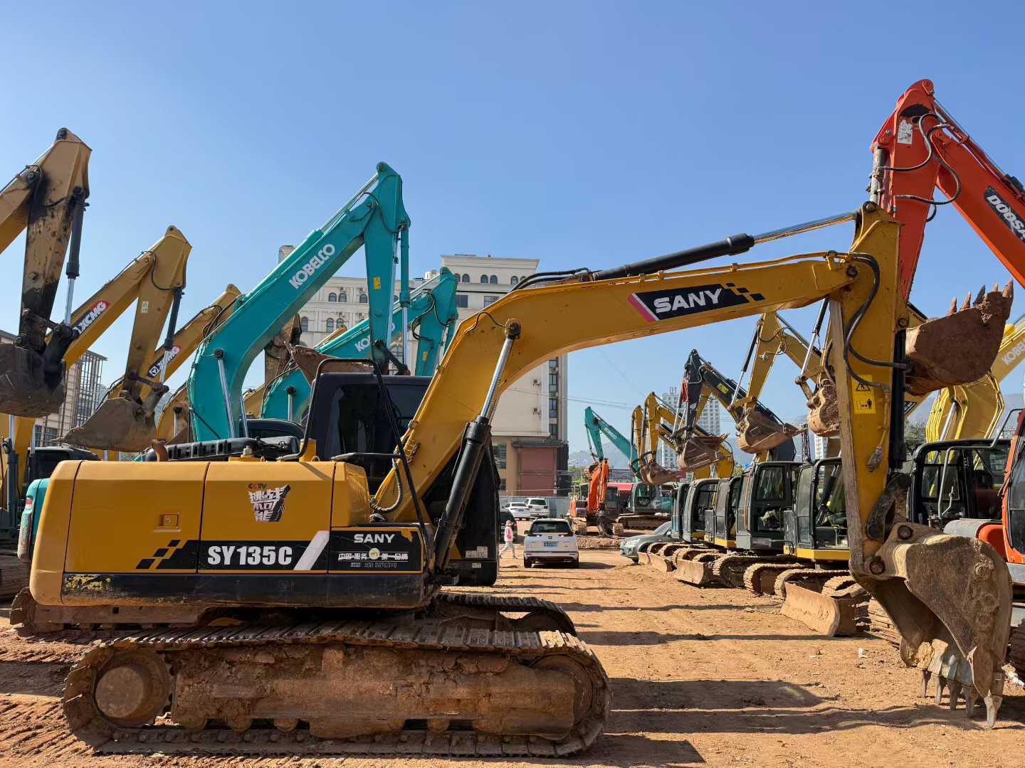 Used Sany SY135 Excavator 2020 Model / 2