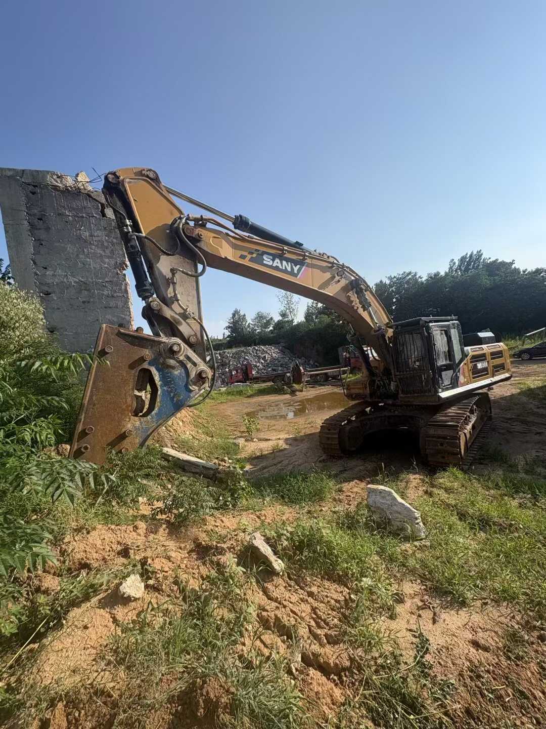 Buy Sany SY55 Used Excavator / 3 Used Sany SY55 Excavator 2021 Model / 3