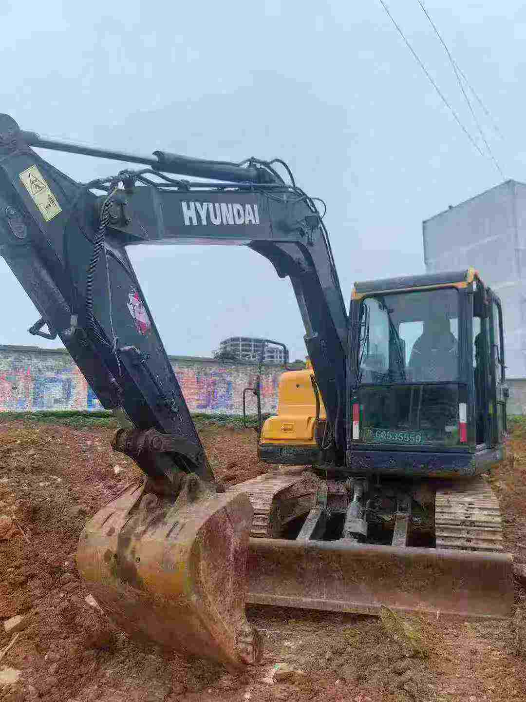 Used Hyundai HX75 Excavator 2021 Model / 3