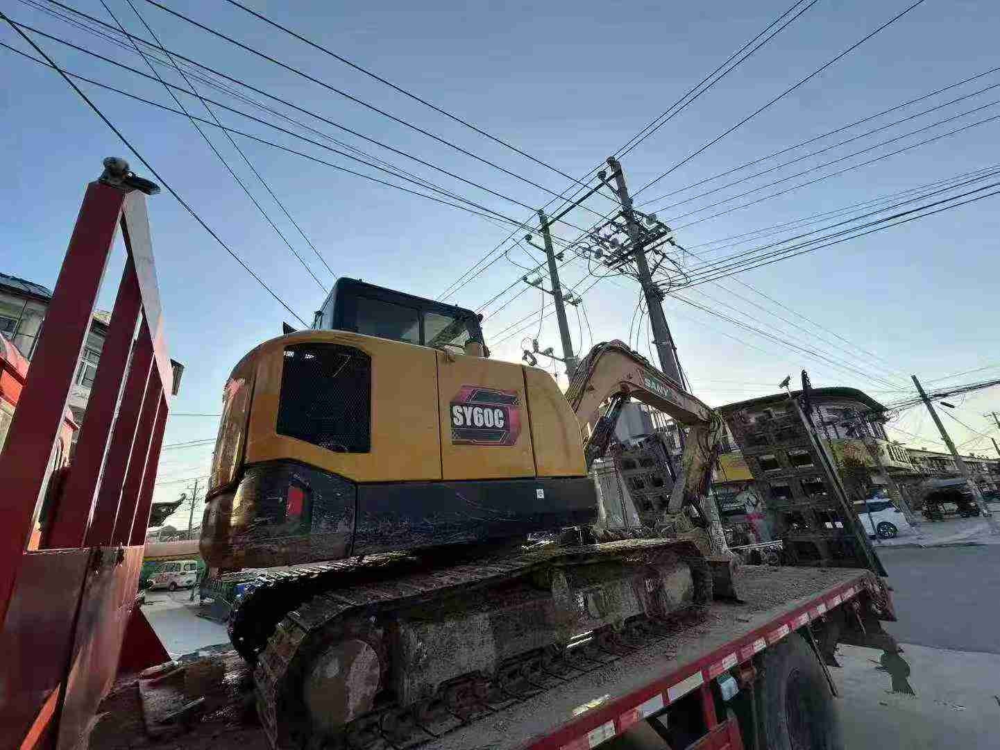 Buy Sany SY60 Used Excavator / 1