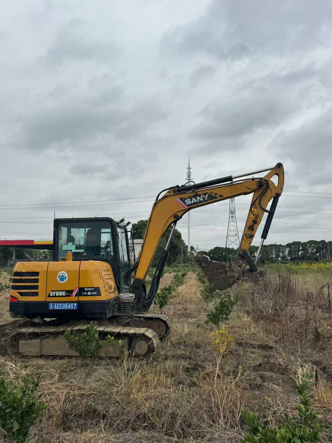 Buy Sany SY55 Used Excavator / 4 Used Sany SY55 Excavator 2022 Model / 4