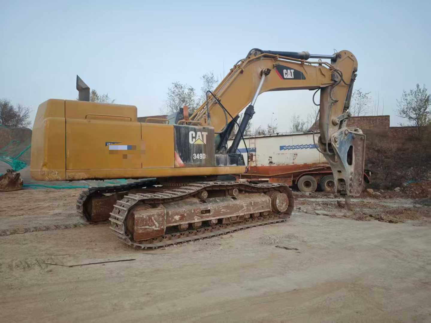 Used Caterpillar 349FL Excavator 2016 Model / 7