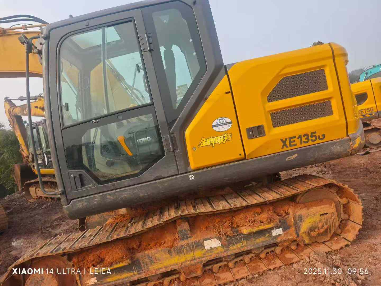 Used XCMG XE135GA Excavator 2025 Model / 7