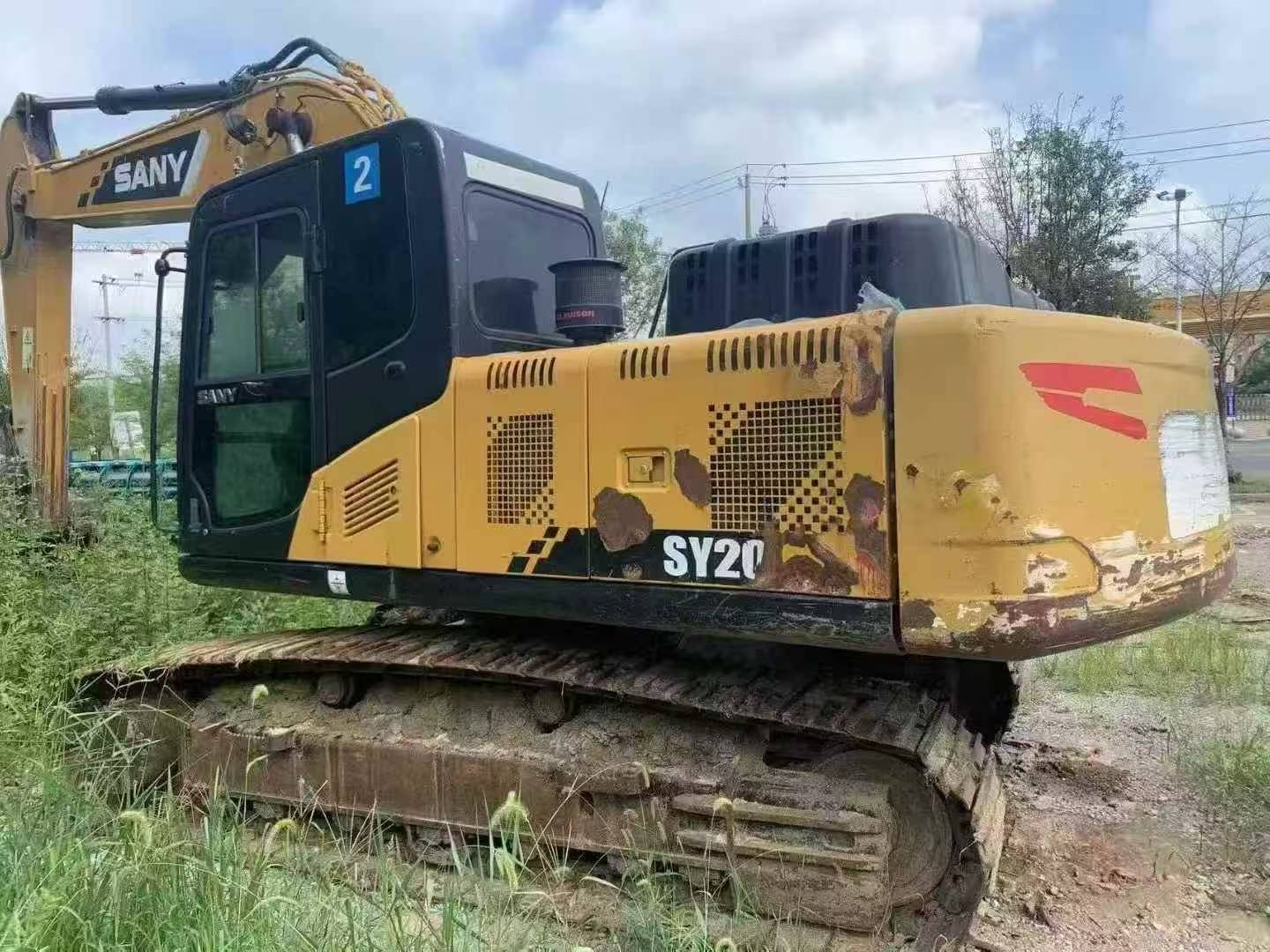 Buy Sany SY195C Used Excavator / 4 Used Sany SY195C Excavator 2018 Model / 4