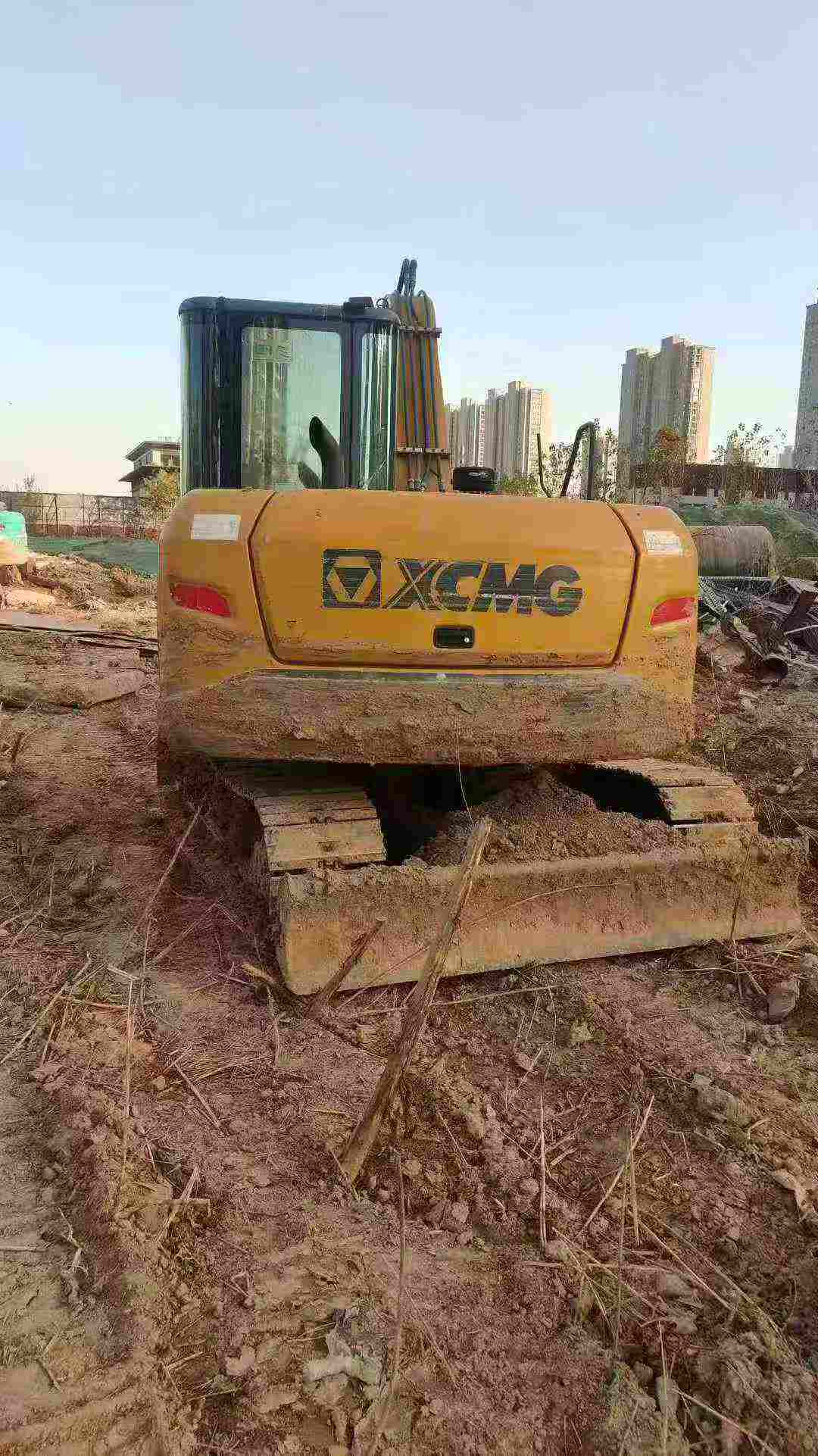 Used XCMG XE75WD Excavator 2021 Model / 3