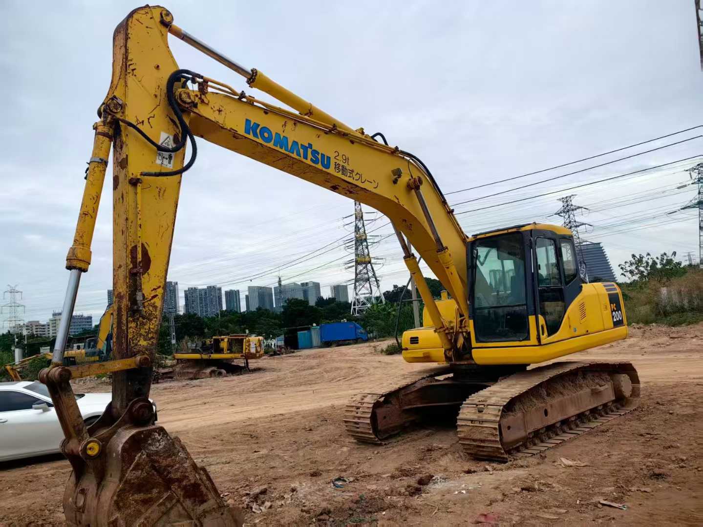 Used Komatsu PW200-7 Excavator 2016 Model / 4