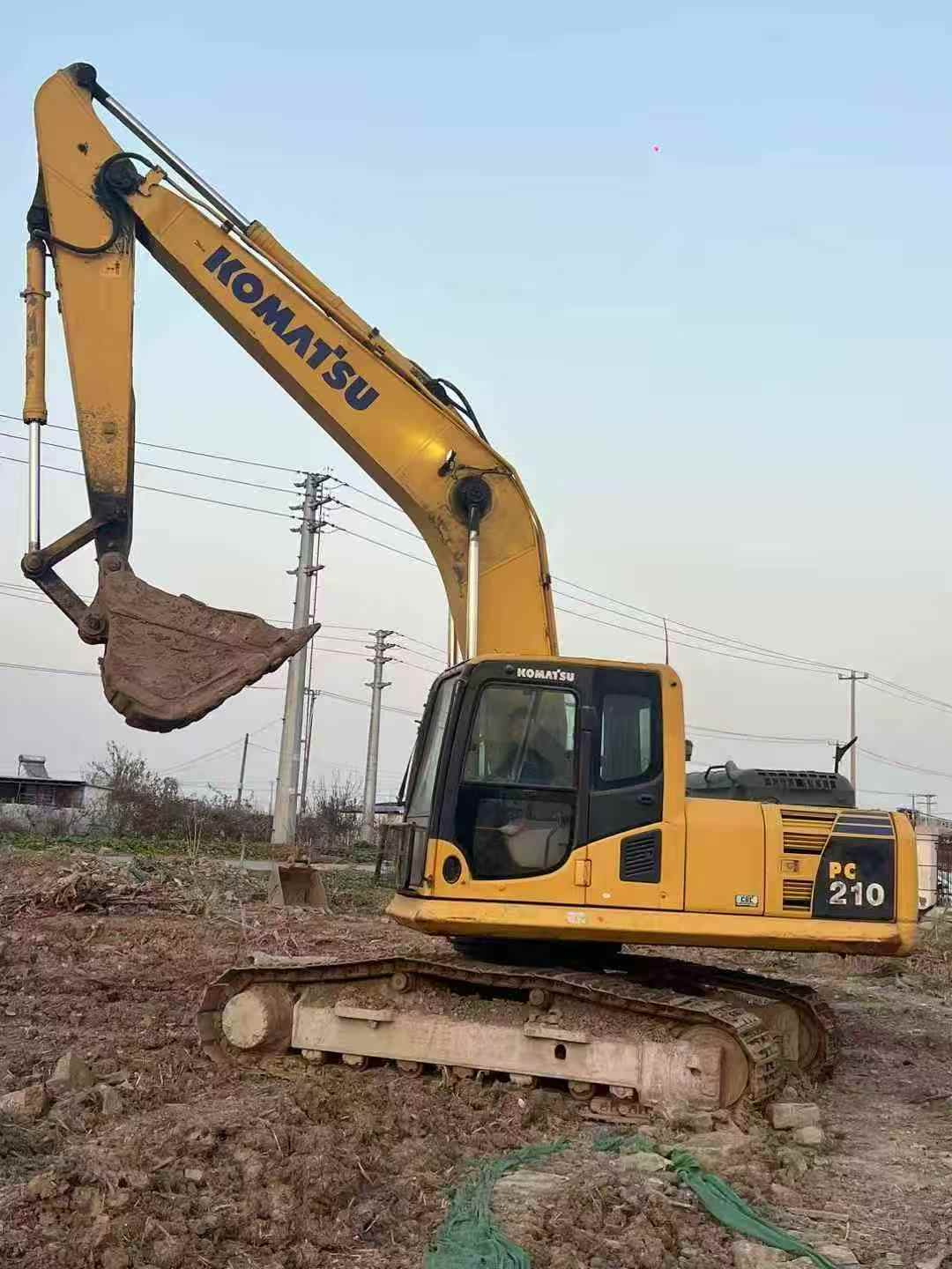 Used Komatsu PC210 Excavator 2018 Model / 2