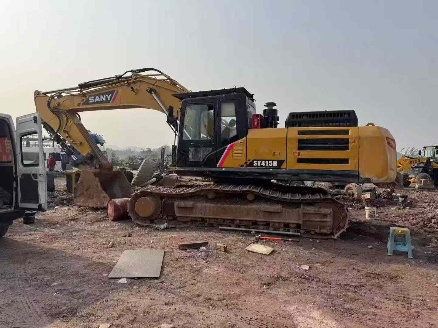 Buy Sany SY75 Used Excavator / 3 Used Sany SY75 Excavator 2021 Model / 3