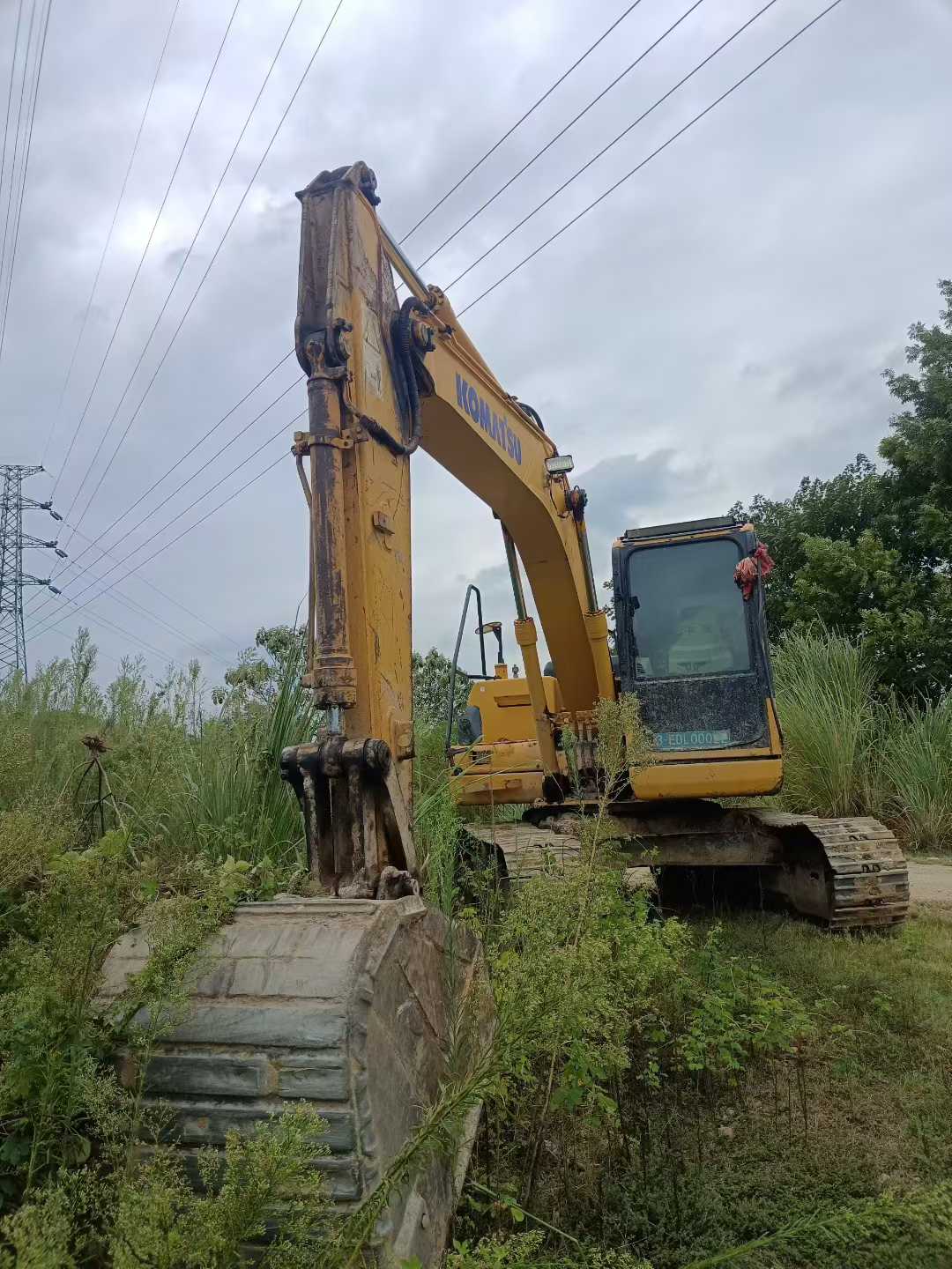 Used Komatsu PC110-7 Excavator 2016 Model / 9