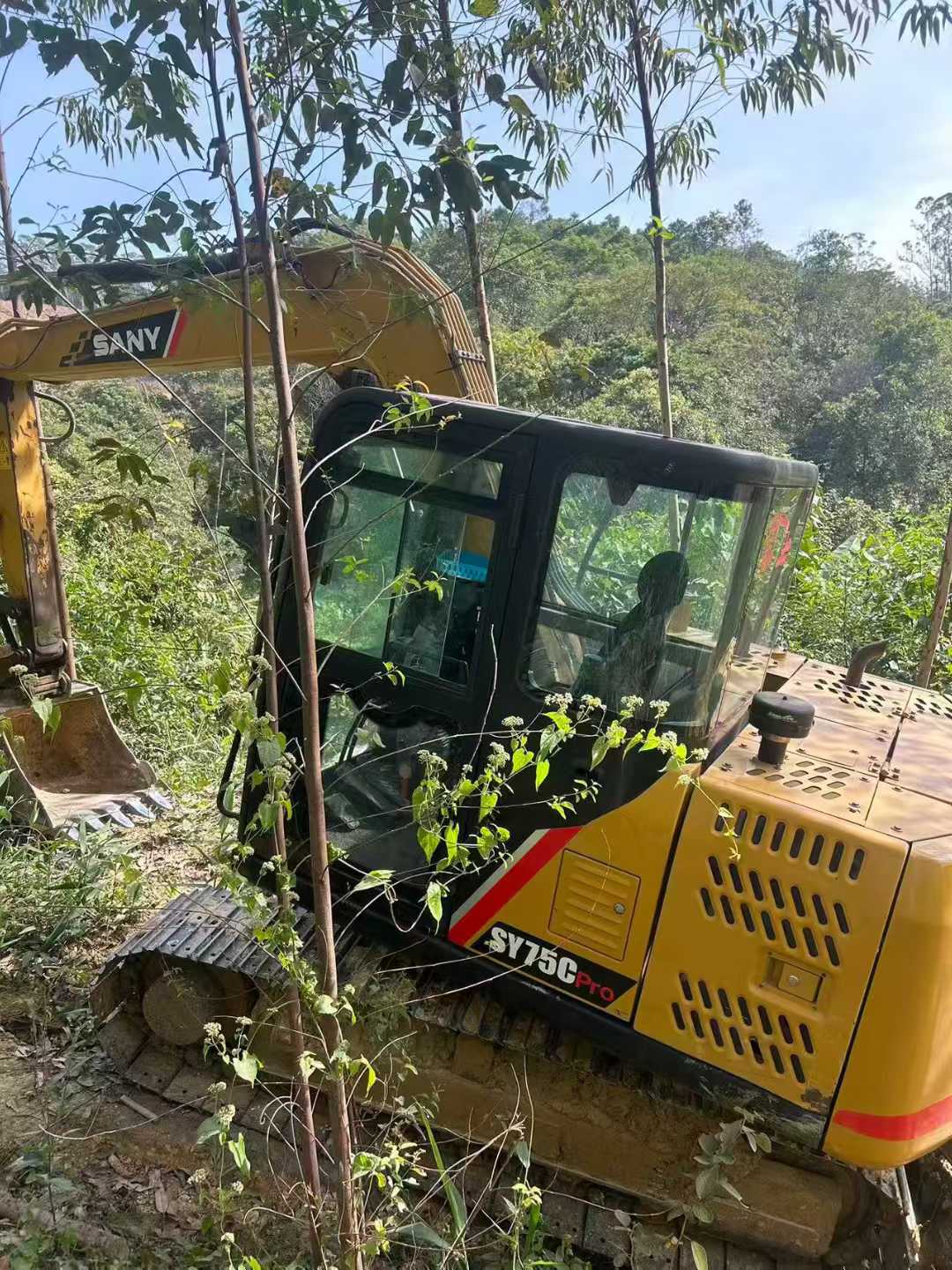 Used Sany SY75 Excavator 2021 Model / 2