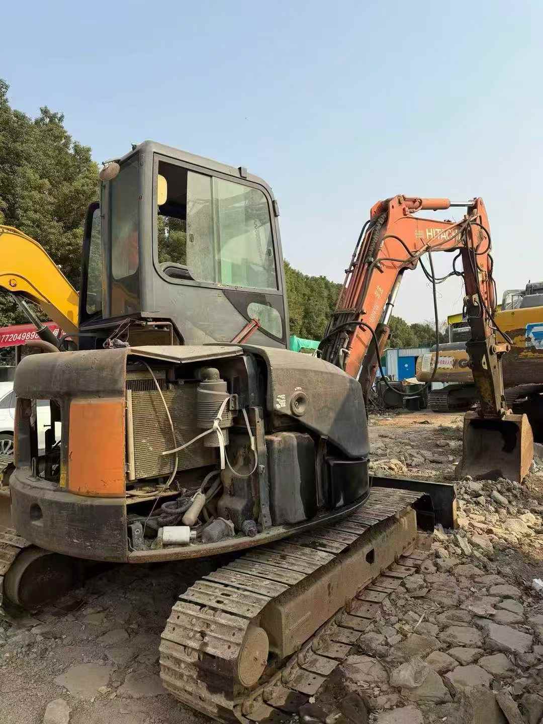 Used Hitachi ZX60USB-3F Excavator 2016 Model / 2