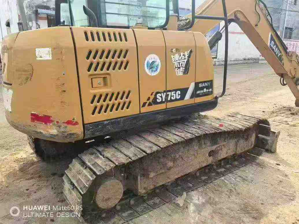 Buy Sany SY75 Used Excavator / 2 Used Sany SY75 Excavator 2018 Model / 2