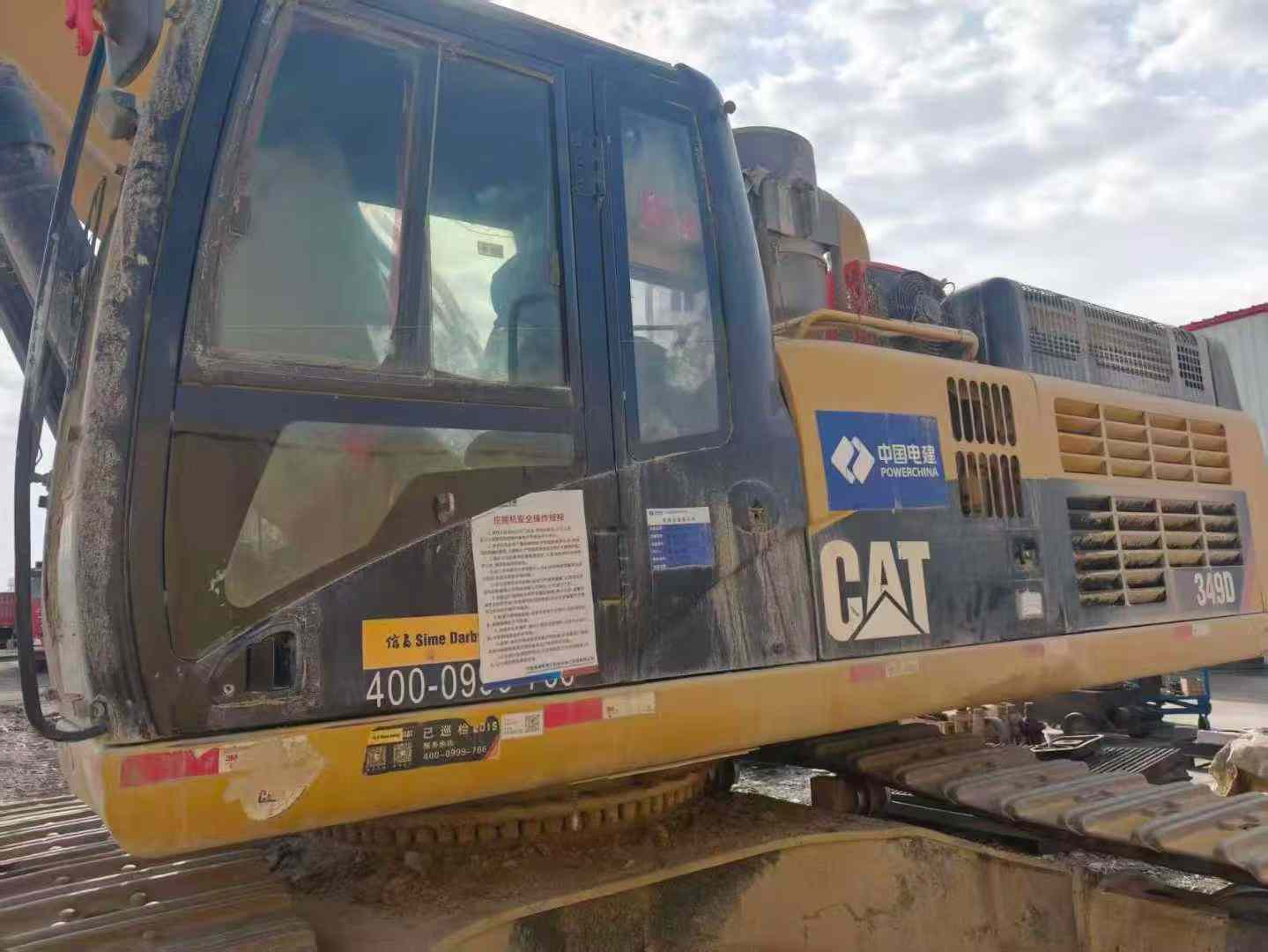 Used Caterpillar 349FL Excavator 2012 Model / 7