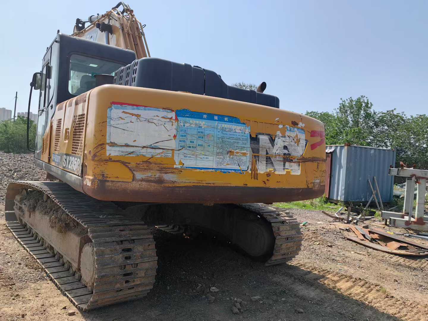 Used Sany SY215W Excavator 2019 Model / 6