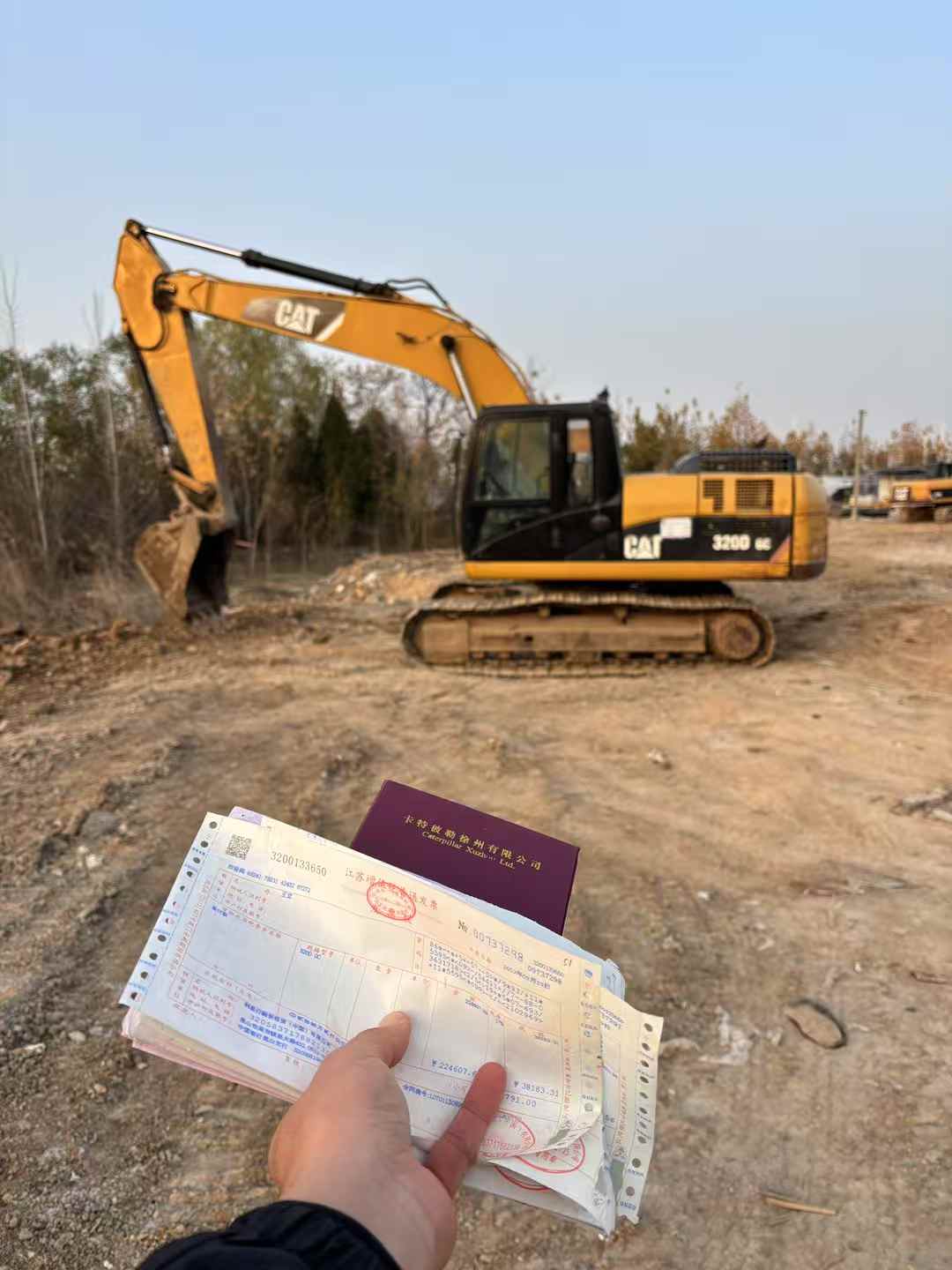 Used Caterpillar CT20 Excavator 2012 Model / 4