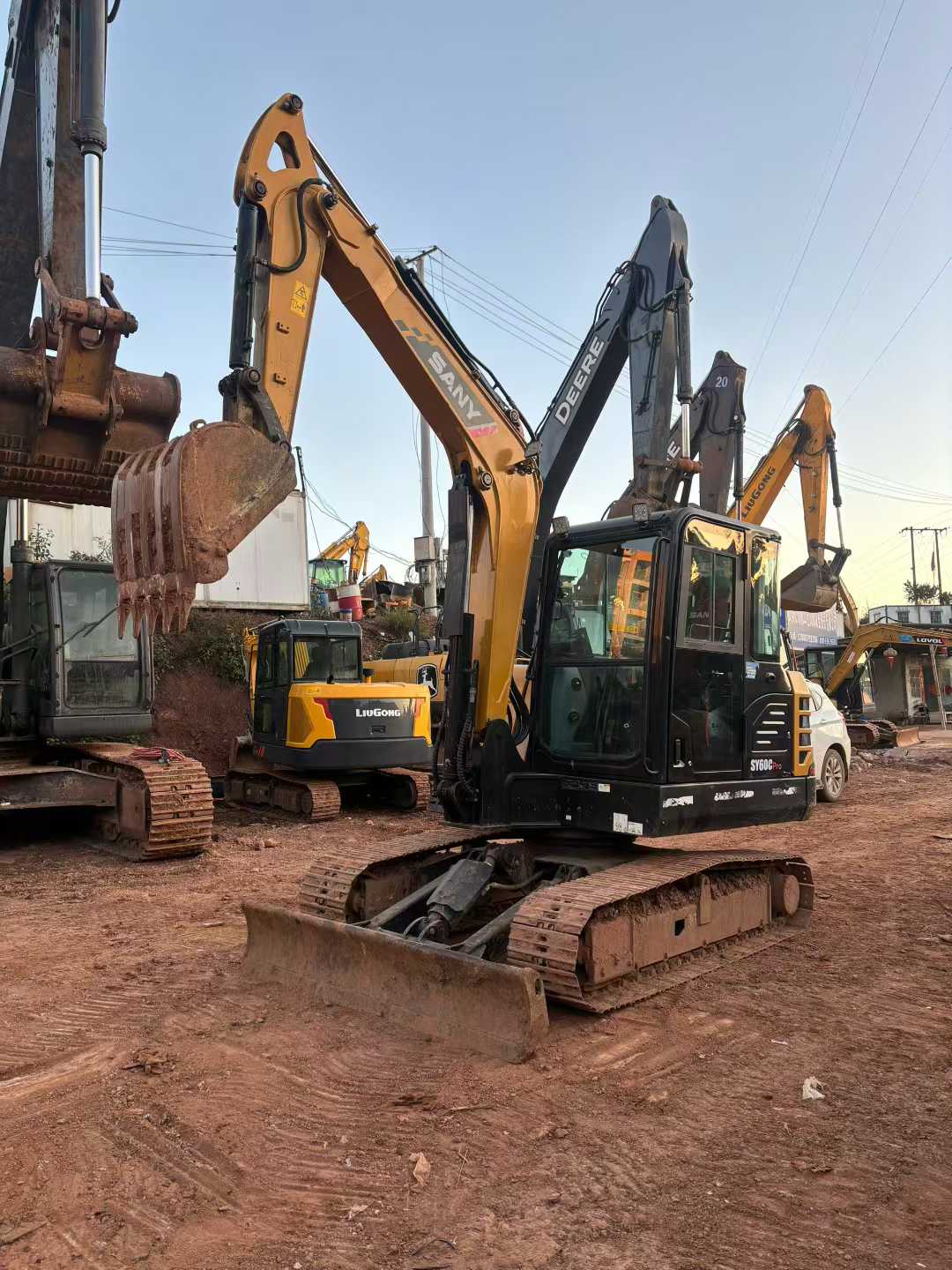 Buy Sany SY60 Used Excavator / 8 Used Sany SY60 Excavator 2022 Model / 8