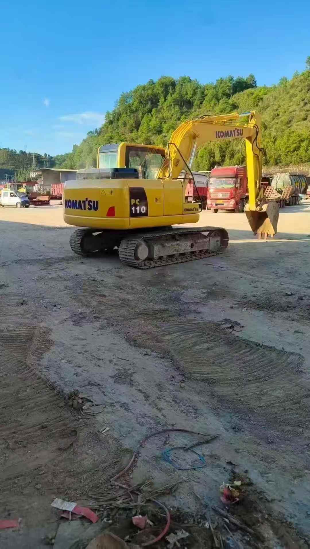 Used Komatsu PC110-7 Excavator 2020 Model / 3