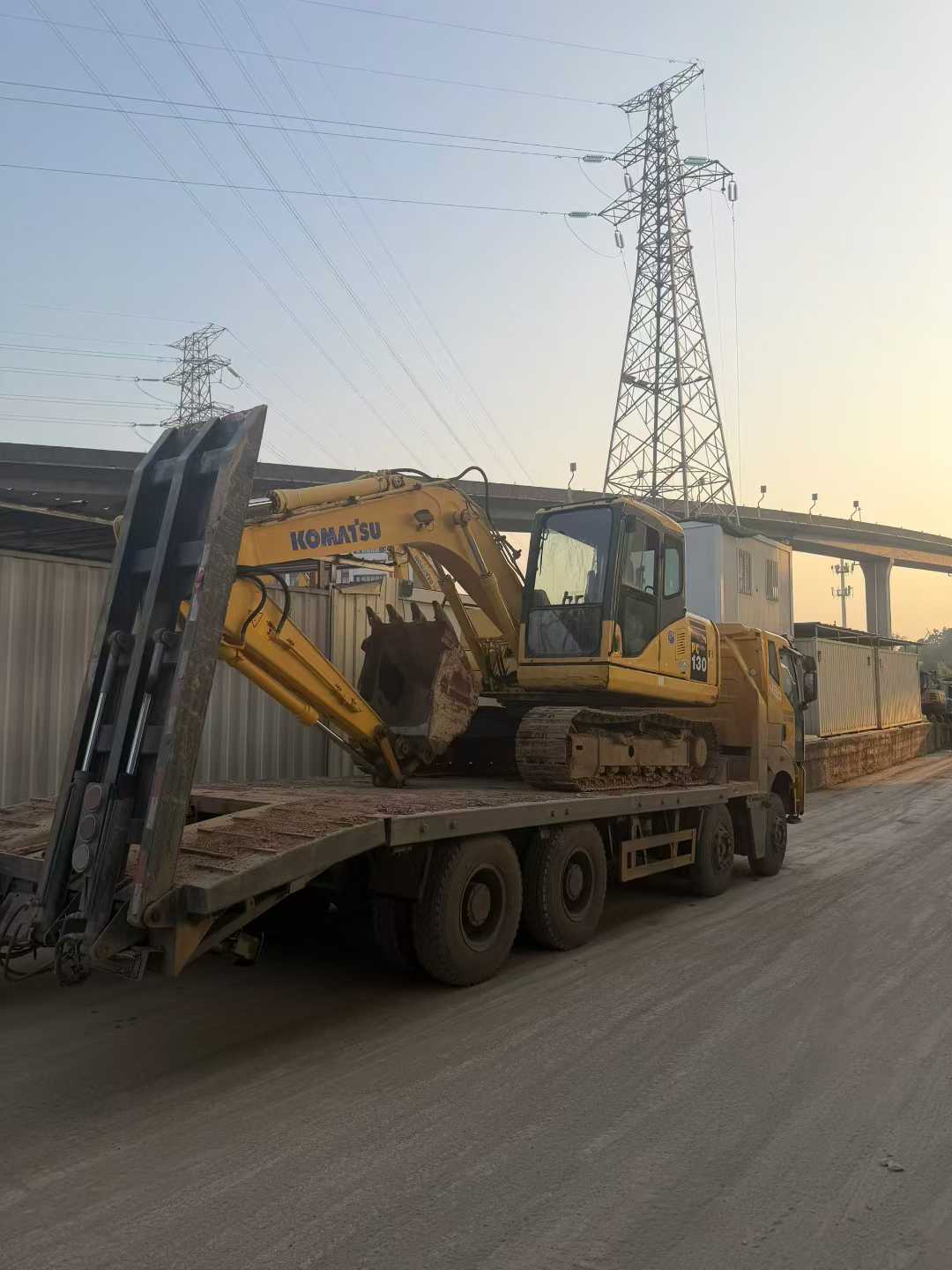 Used Komatsu PC110-7 Excavator 2016 Model / 4