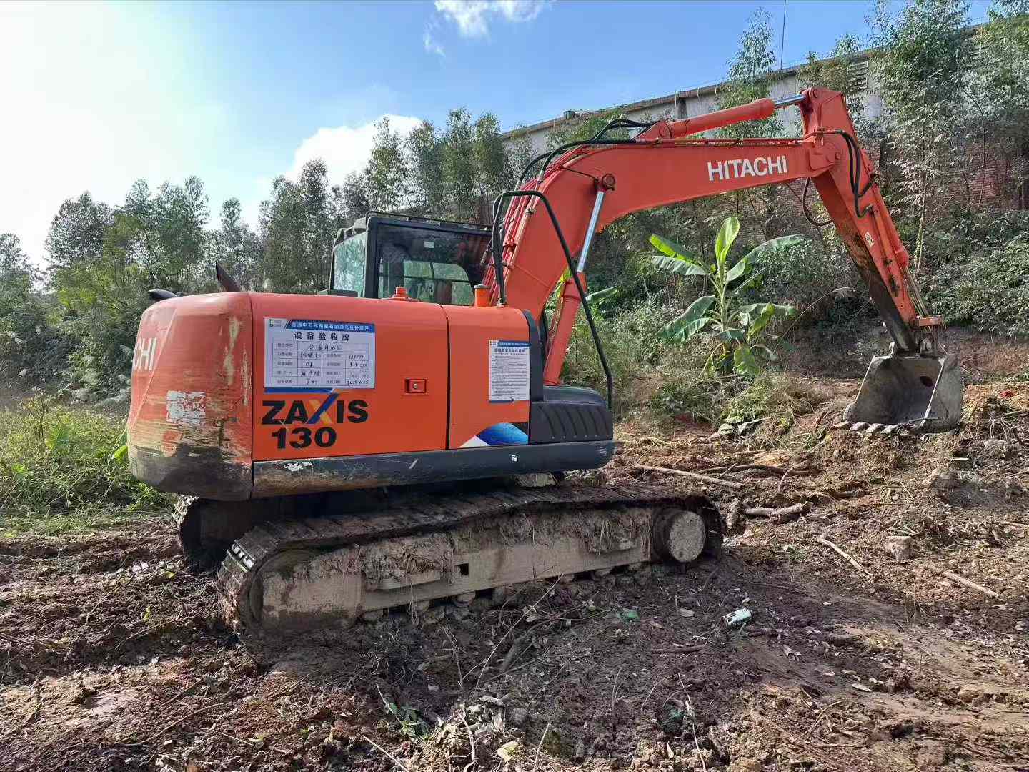 Used Hitachi ZX130-5A Excavator 2019 Model / 9