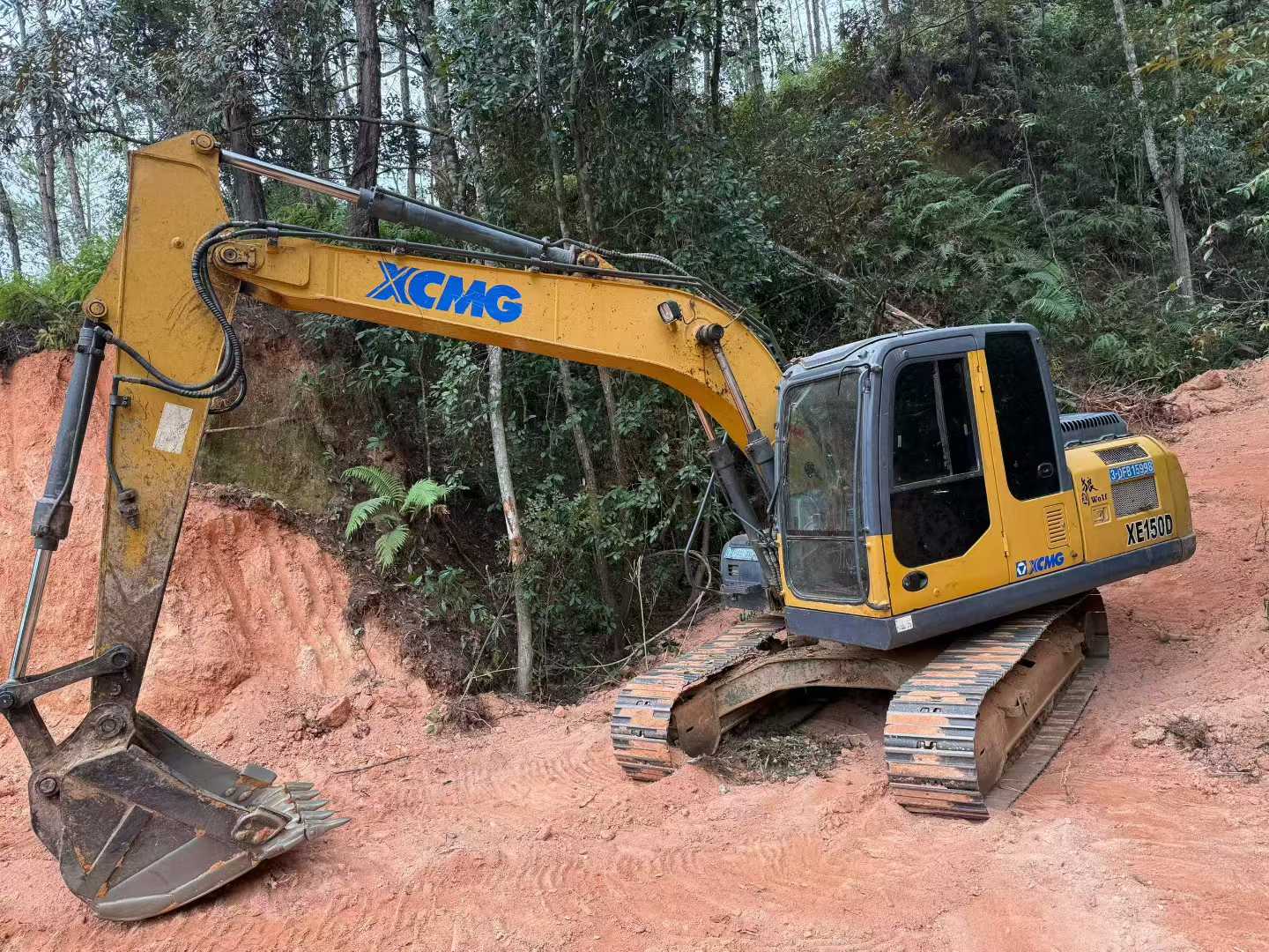 Used XCMG XE135GA Excavator 2018 Model / 2