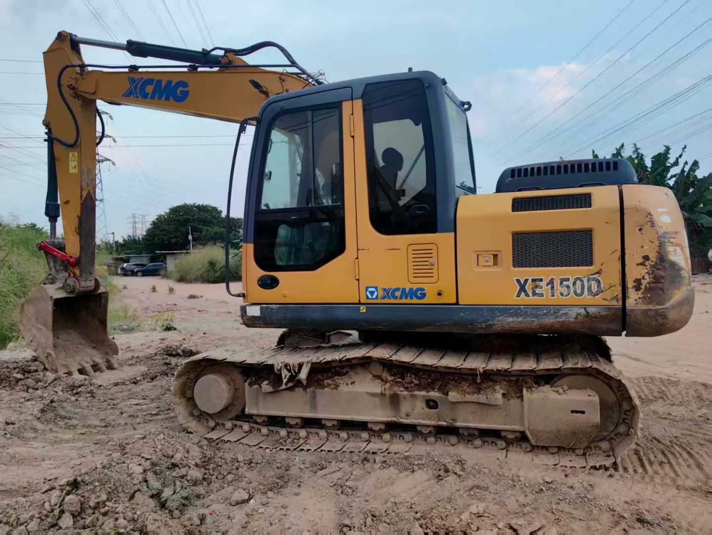 Used XCMG XE135GA Excavator 2018 Model / 3