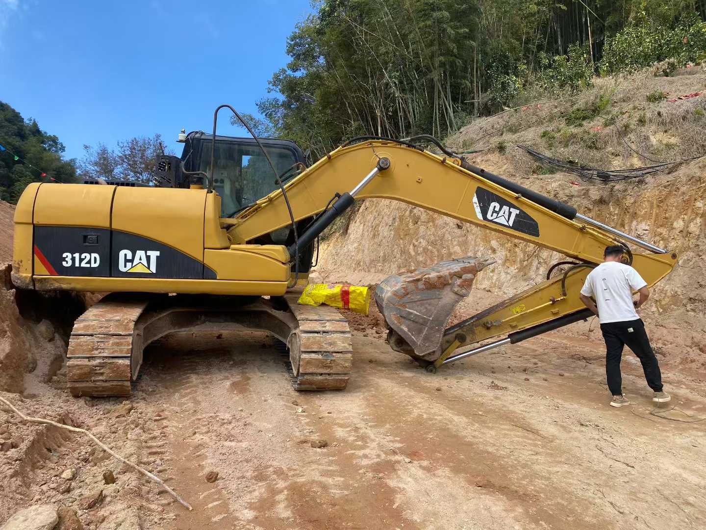 Used Caterpillar 312D Excavator 2016 Model / 2