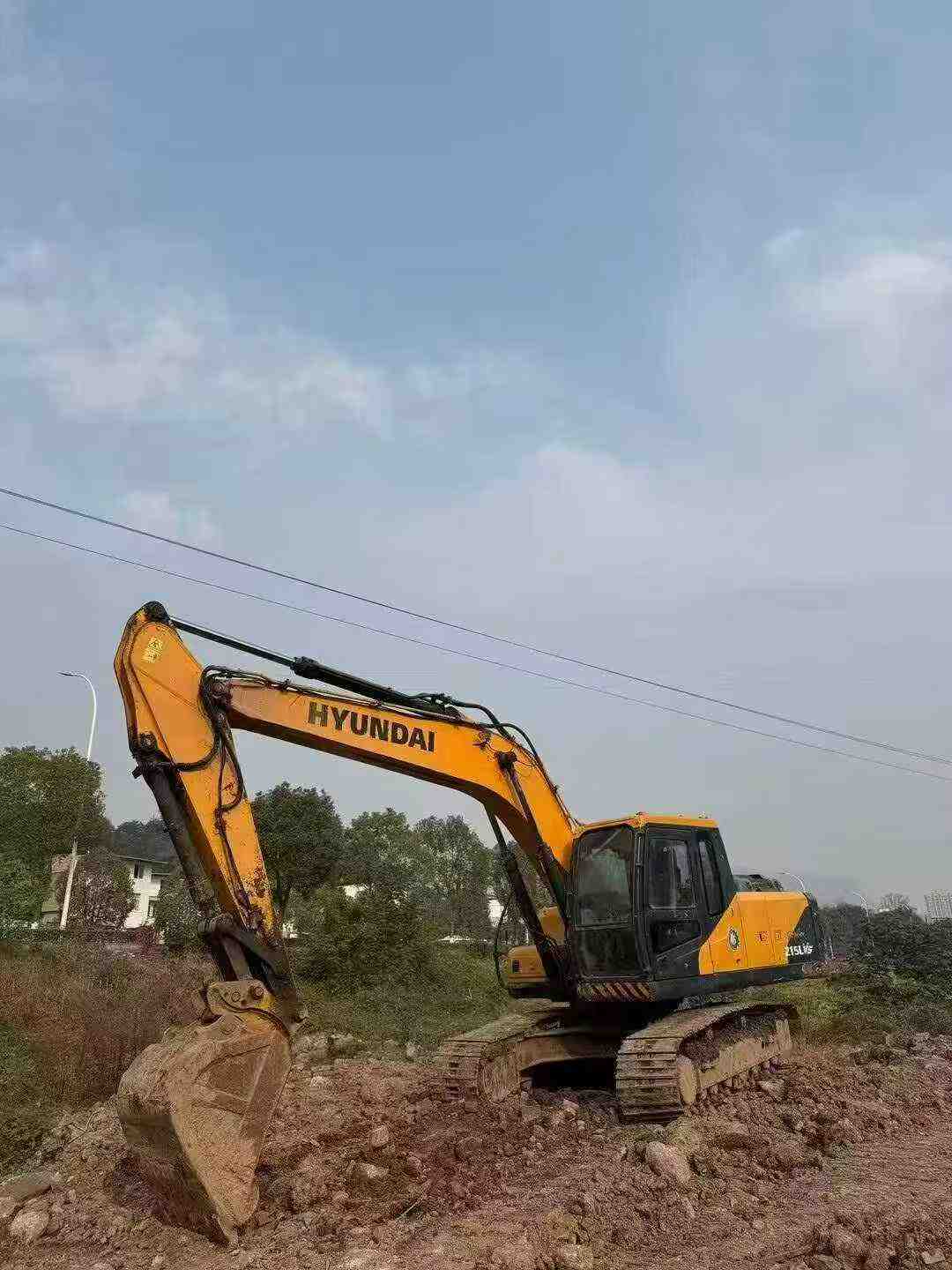 Used Hyundai R215VS Excavator 2019 Model / 2