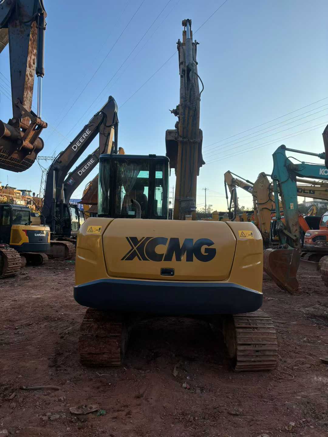 Used XCMG XE75WD Excavator 2018 Model / 2