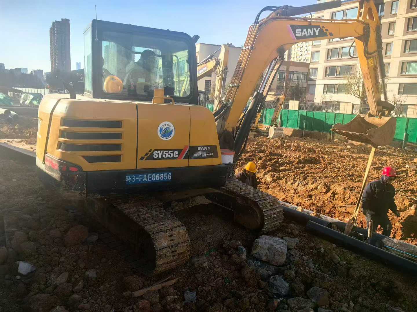 Used Sany SY55 Excavator 2021 Model / 9