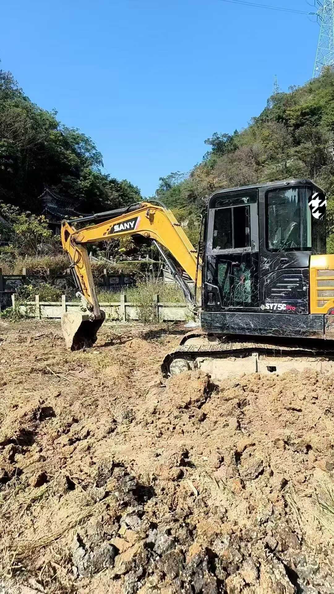 Used Sany SY55 Excavator 2021 Model / 2